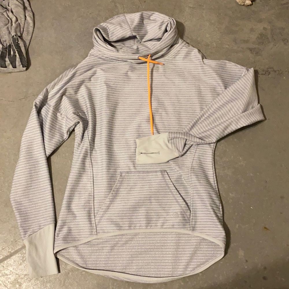 Monqetta performance gear grey turtle neck